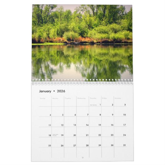 北カリフォルニア2014年の美しい カレンダー (1月 2026)