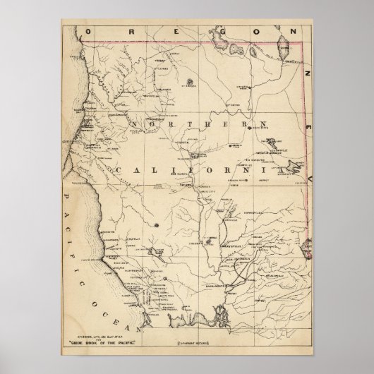 北カリフォルニア ポスター (正面)