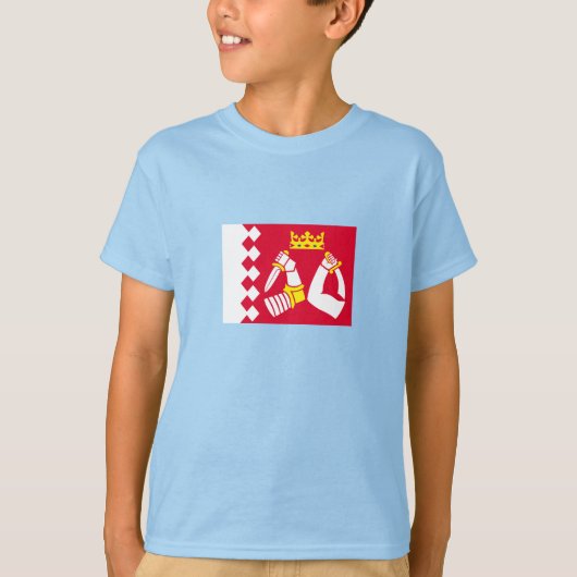 北カルヤラ旗 Tシャツ (正面)