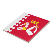 北カレリアの旗 タイル (側面)