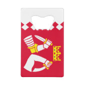 北カレリア国旗 クレジットカード栓抜き (裏面)