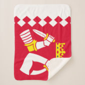 北カレリア国旗 シェルパブランケット (正面)