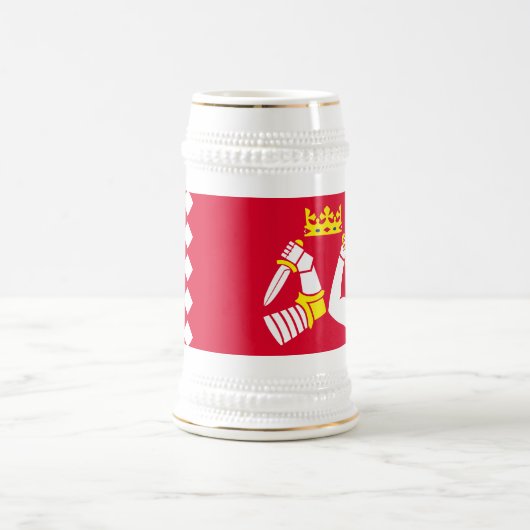 北カレリア国旗 ビールジョッキ (中央)
