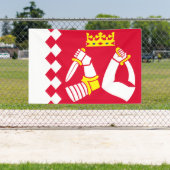 北カレリア国旗 横断幕 (インサイチュ)