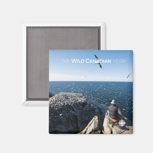 北ガネット マグネット (正面/裏面)