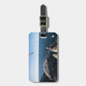 北ガネット ラゲッジタグ (正面縦)