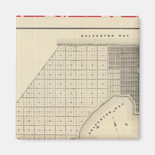 北ガルベストン マグネット (正面)