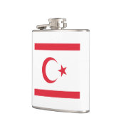 北キプロス共和国国旗の紋章 フラスク (左)