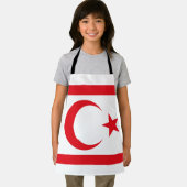 北キプロス国旗 エプロン (インサイチュ)