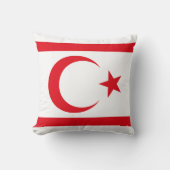 北キプロス国旗 クッション (正面)