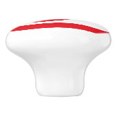 北キプロス国旗 セラミックノブ (側面)