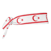 北キプロス国旗 タイヘッドバンド (回転270)