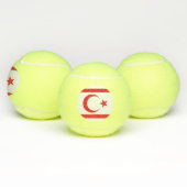 北キプロス国旗 テニスボール (マルチ)