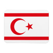 北キプロス国旗 マグネット (横)