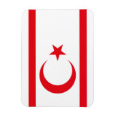 北キプロス国旗 マグネット (縦)