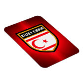 北キプロス国旗 マグネット (右側)