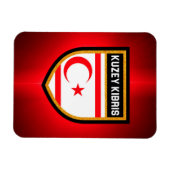 北キプロス国旗 マグネット (横)