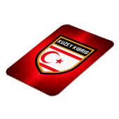 北キプロス国旗 マグネット (左側)