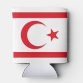 北キプロス国旗 缶クーラー (裏面)