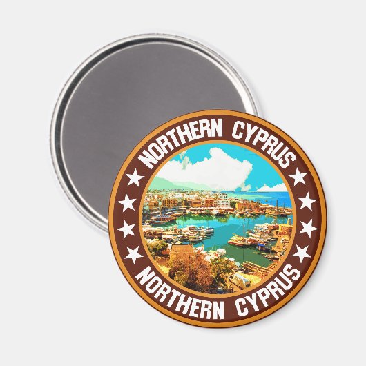 北キプロス マグネット (正面/裏面)