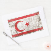 北キプロス 長方形シール (封筒)