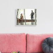 北キリストによるモヒカンの最後 キャンバスプリント (インサイチュ (リビング))