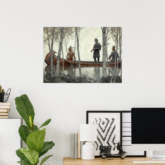 北キリストによるモヒカンの最後 ポスター (ホームオフィス)