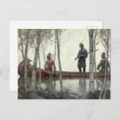 北キリストによるモヒカンの最後 ポストカード (正面/裏面)