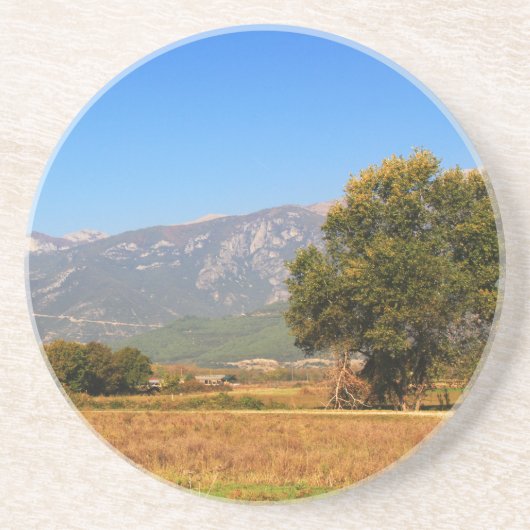 北ギリシャの国の風光明媚なラウンドコースター コースター (正面)