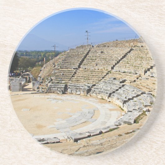 北ギリシャの歴史的なコロッセオ ラウンドコースター コースター (正面)