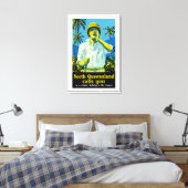 北クイーンズランドからあなたを呼び出す キャンバスプリント (インサイチュ (寝室))