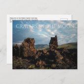 北クレーターのフロートレイル、モノリス ポストカード (正面/裏面)