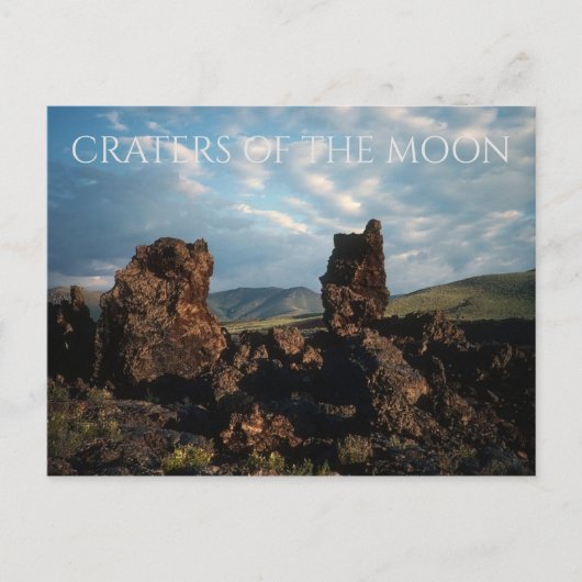 北クレーターのフロートレイル、モノリス ポストカード (正面)