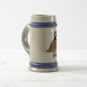 北コリンウズラ ビールジョッキ (正面左)