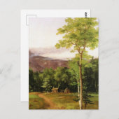 北コンウェイのウッズ小屋 ポストカード (正面/裏面)