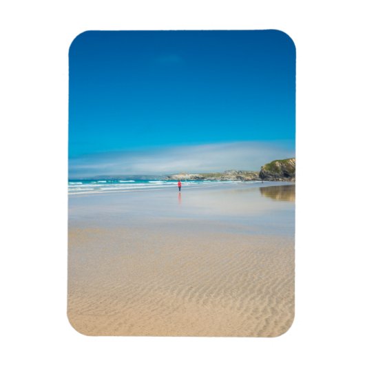 北コーンワル海岸のニューキー。イングランド。英国。 マグネット (縦)