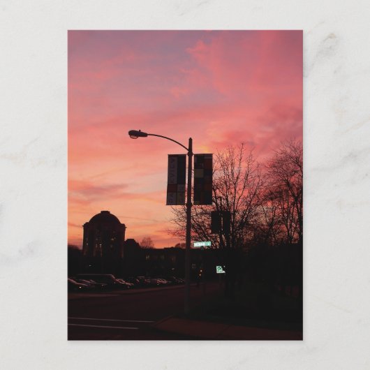 北サンセットをループ ポストカード (正面)