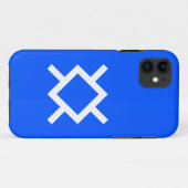 北シェイアン国旗 Case-Mate iPhoneケース (裏面(横))