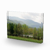 北ジョージア山脈と川のブロック写真 フォトブロック (右)