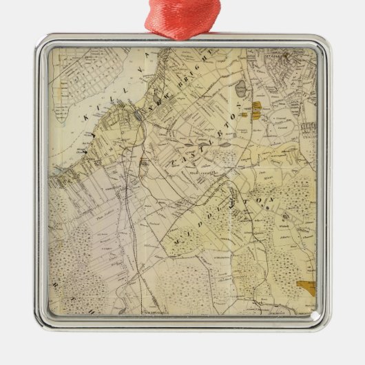 北スタテン島 メタルオーナメント (正面)