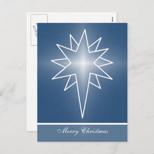 北スターのクリスマスハガキ王室のー シーズンポストカード (正面/裏面)