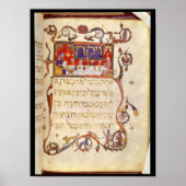 北スペインの過越の食事 ポスター (正面)