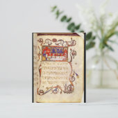 北スペインの過越の食事 ポストカード (スタンド正面)