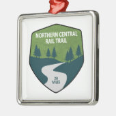 北セントラル鉄道 メタルオーナメント (左)
