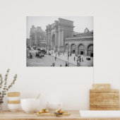 北ターミナル駅 ポスター (キッチン)