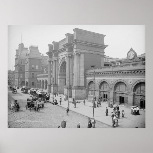 北ターミナル駅 ポスター (正面)