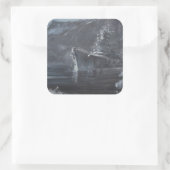 北ティルピッツノルウェーの唯一の女王1944 スクエアシール (バッグ)