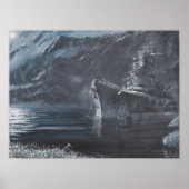 北ティルピッツノルウェーの唯一の女王1944 ポスター (正面)