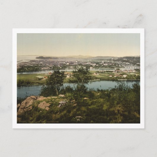 北トロンハイム、ノルウェー、トロンデラグ ポストカード (正面)