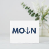 北ドイツのアンカーモイン北のライト ポストカード (スタンド正面)